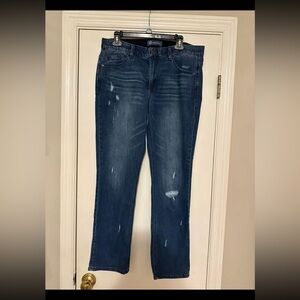 Democracy Women's High Rise Jeans - Dark Blue